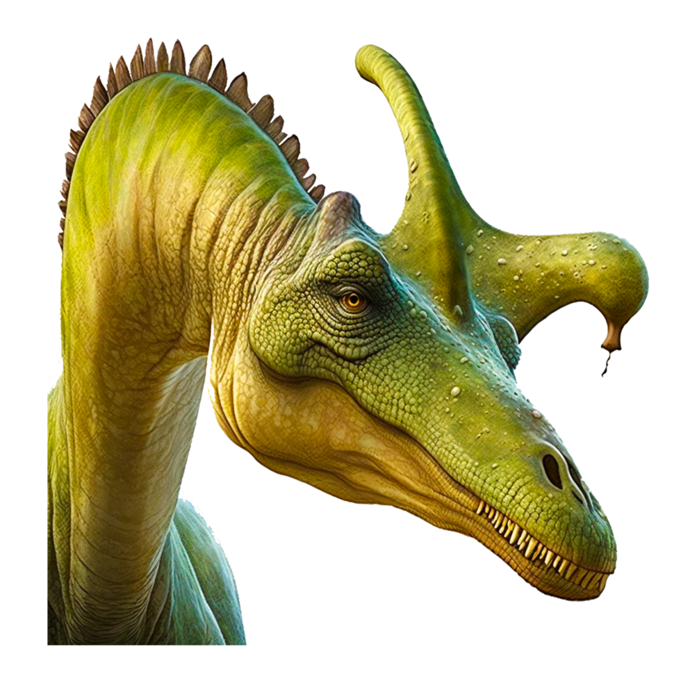 ai generatief coelophysis dinosaurus geïsoleerd 3d geven png