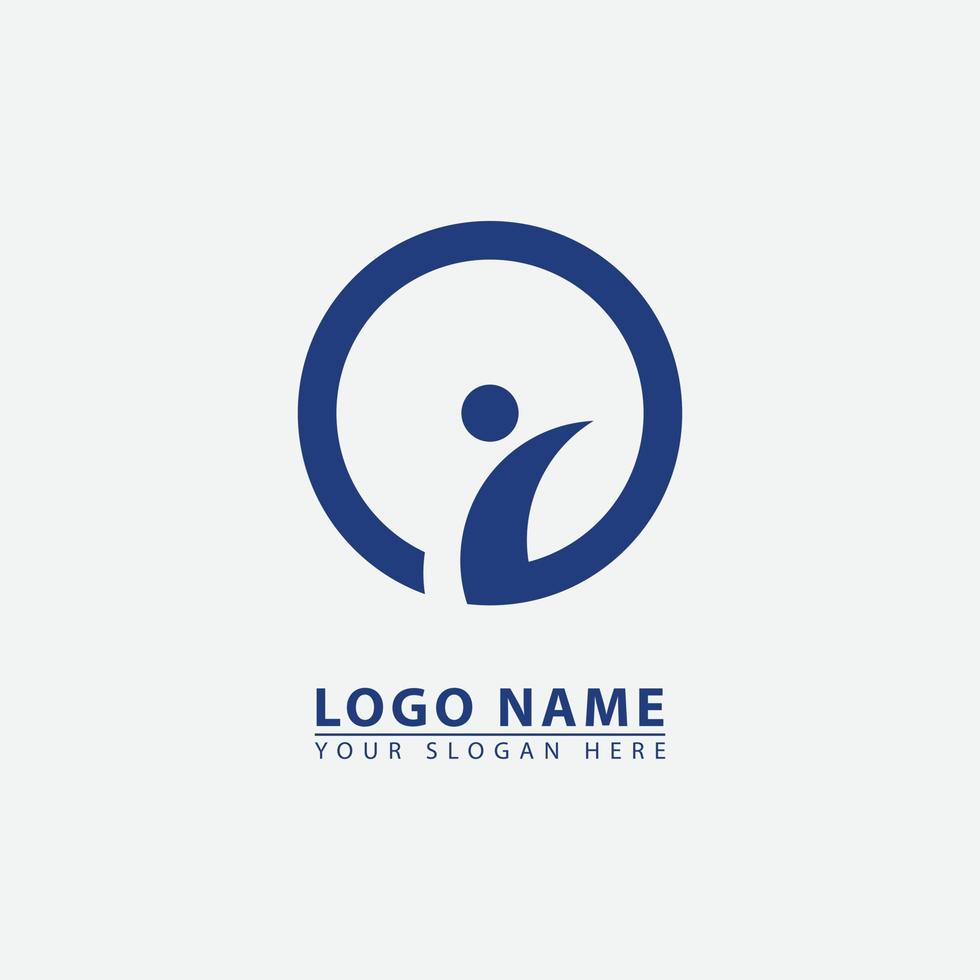 elegant simple sport logo icon. vector