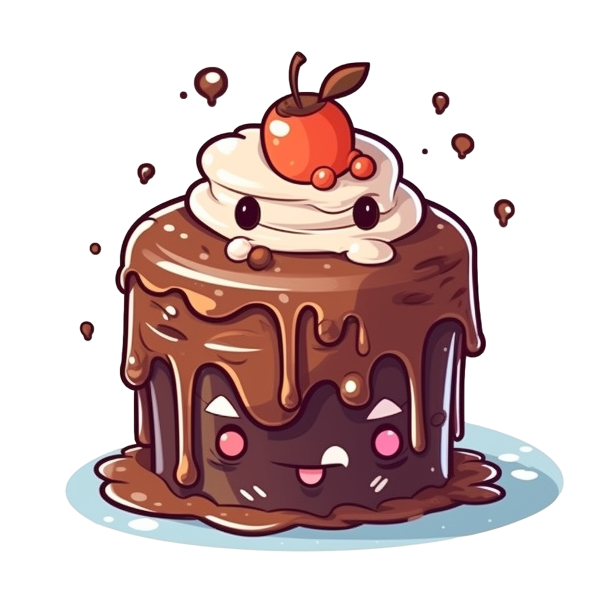 cartoon cake aesthetic 23214900 PNG