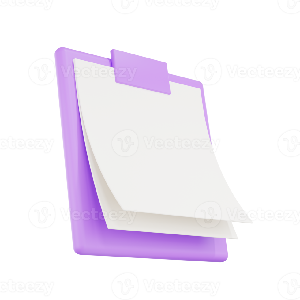 3D clipboard , Confirmed or approved document. png
