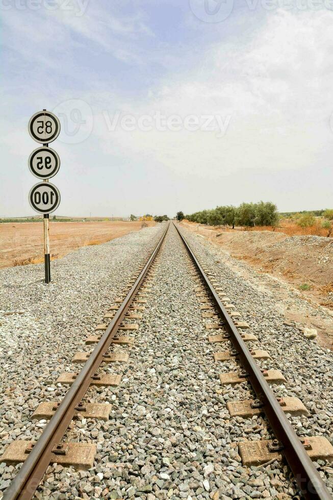 A railway track photo