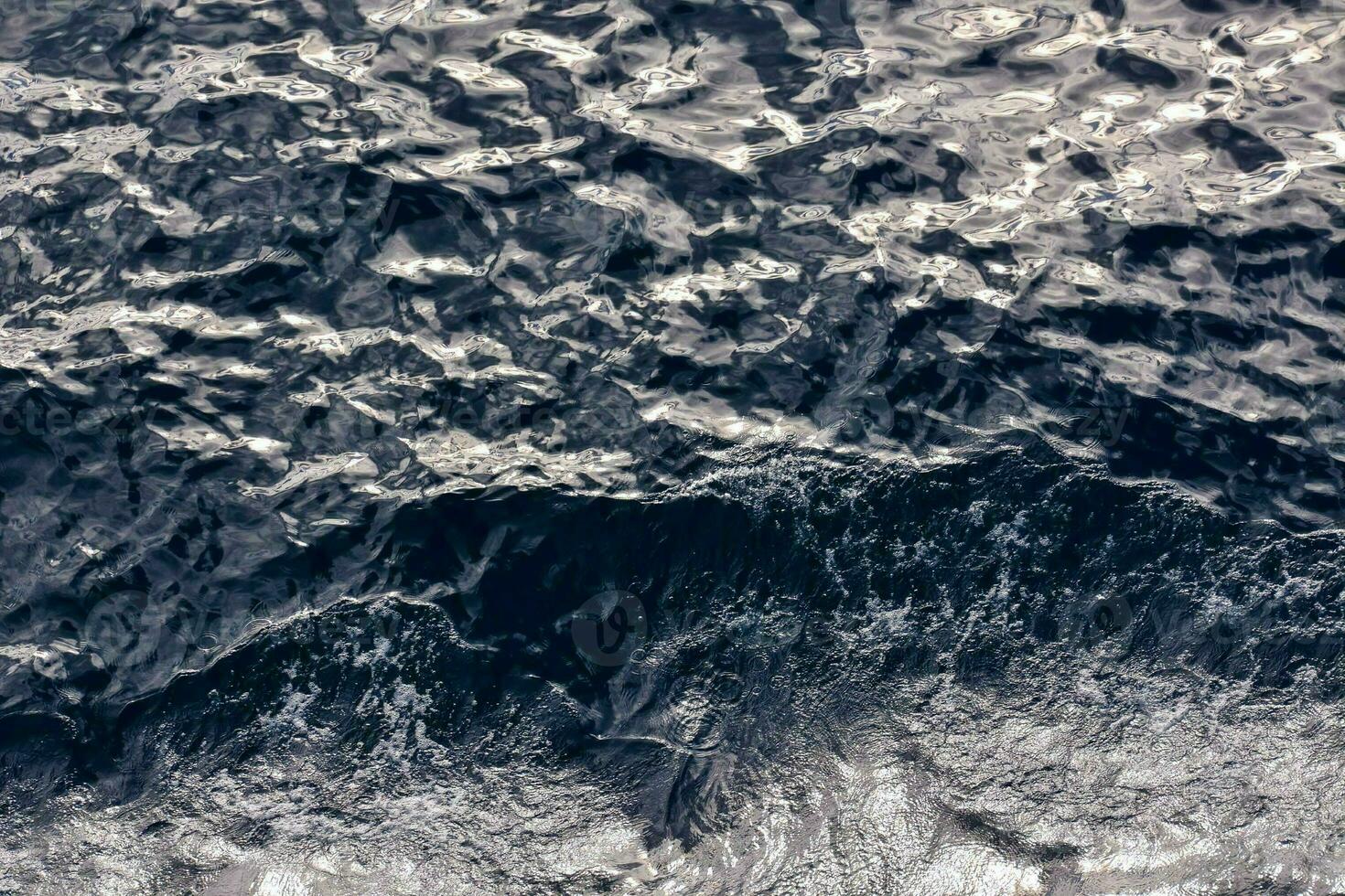 textura de la superficie del agua foto