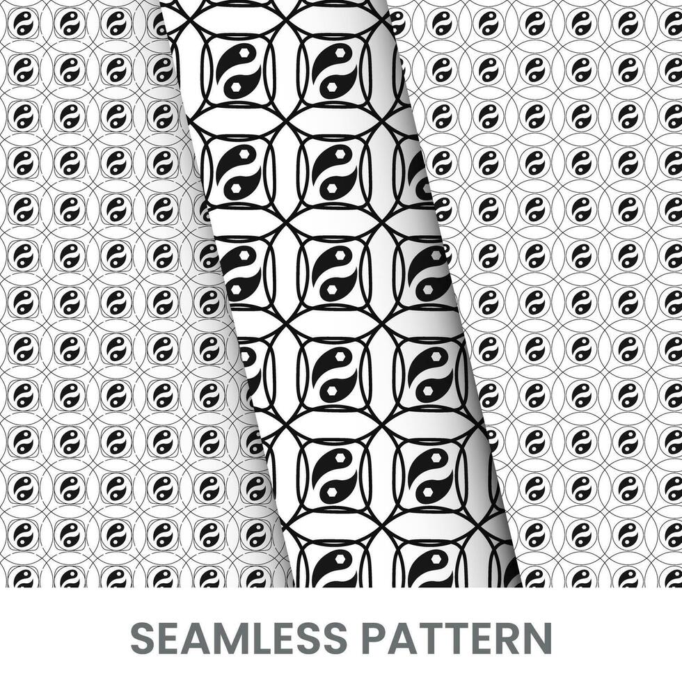 vector abstract seamless pattern template bundle