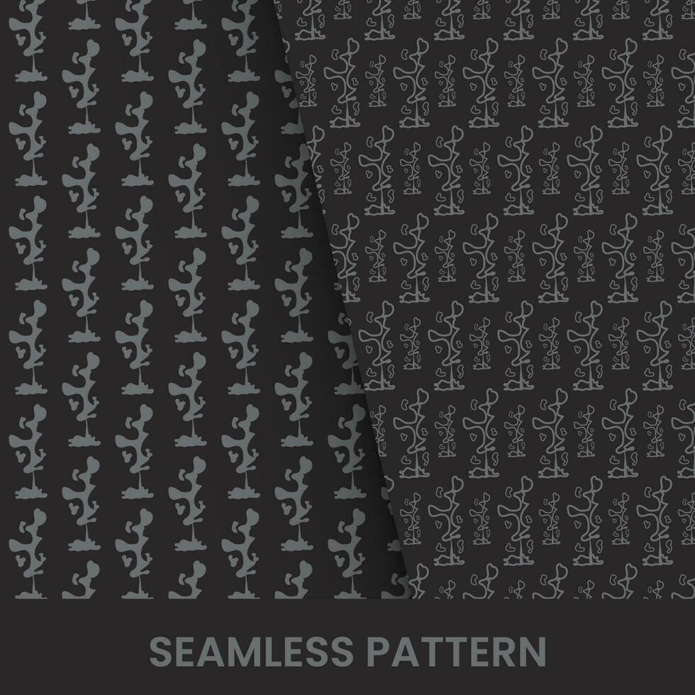 gray creative modern pattern design template vector