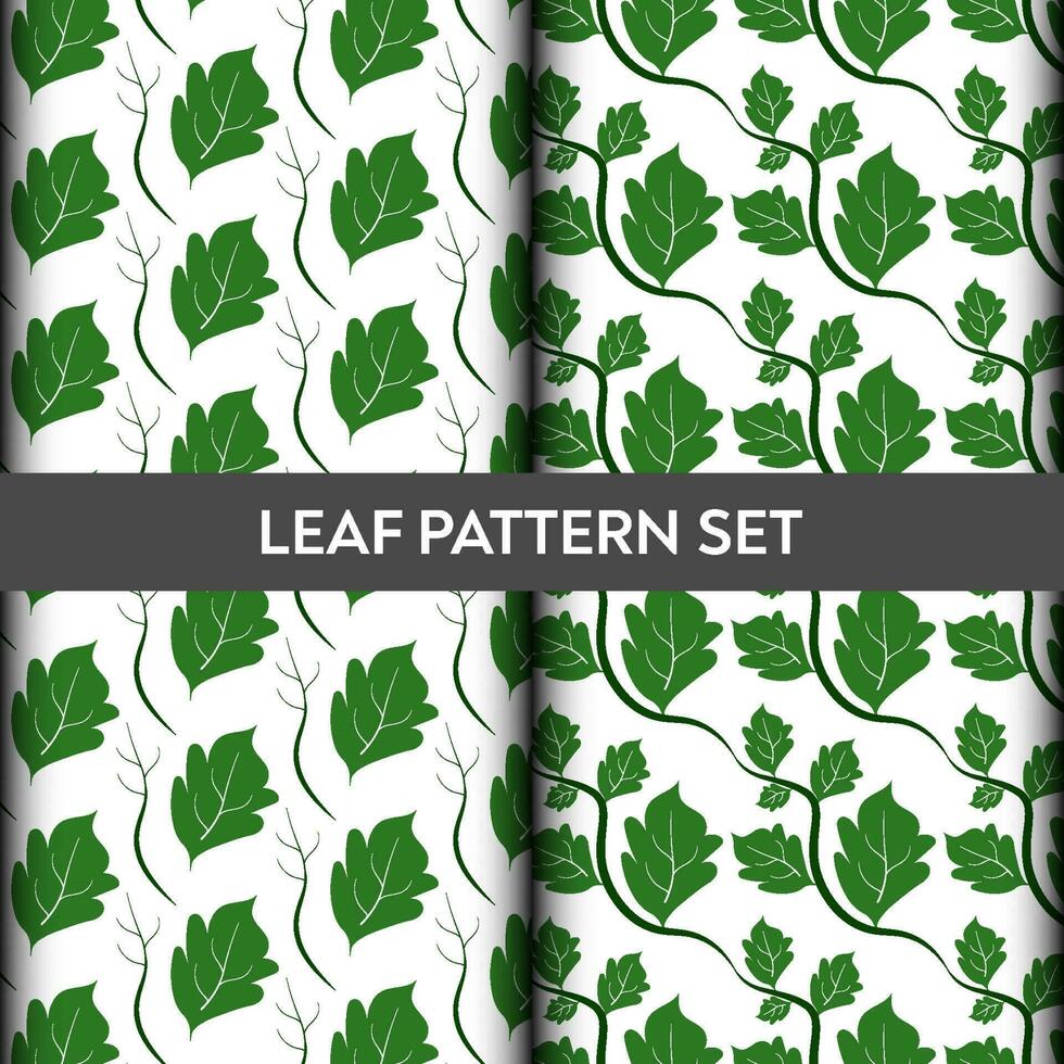 set of vector abstract seamless pattern design template