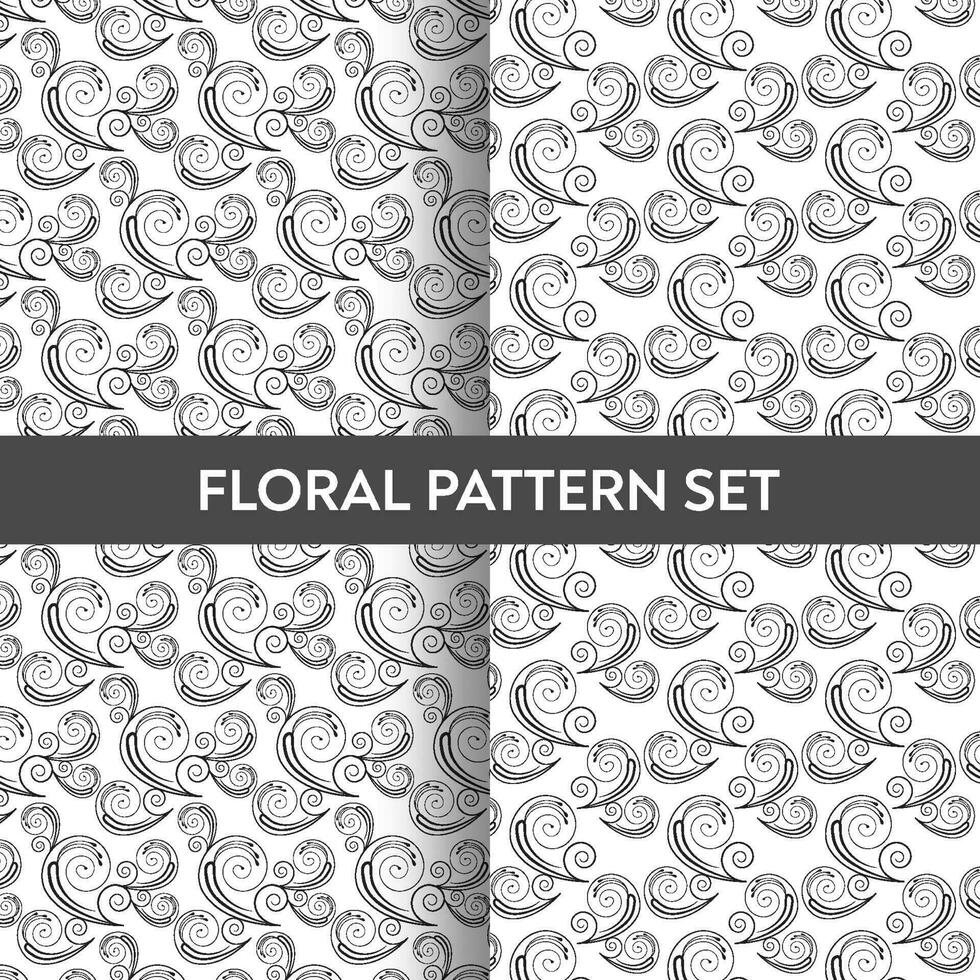 vector floral pattern background design bundle