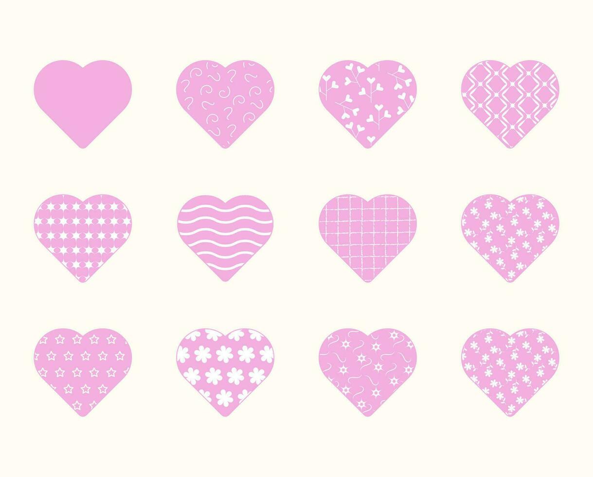 vector-set-of-pink-pattern-hearts-23216989-vector-art-at-vecteezy