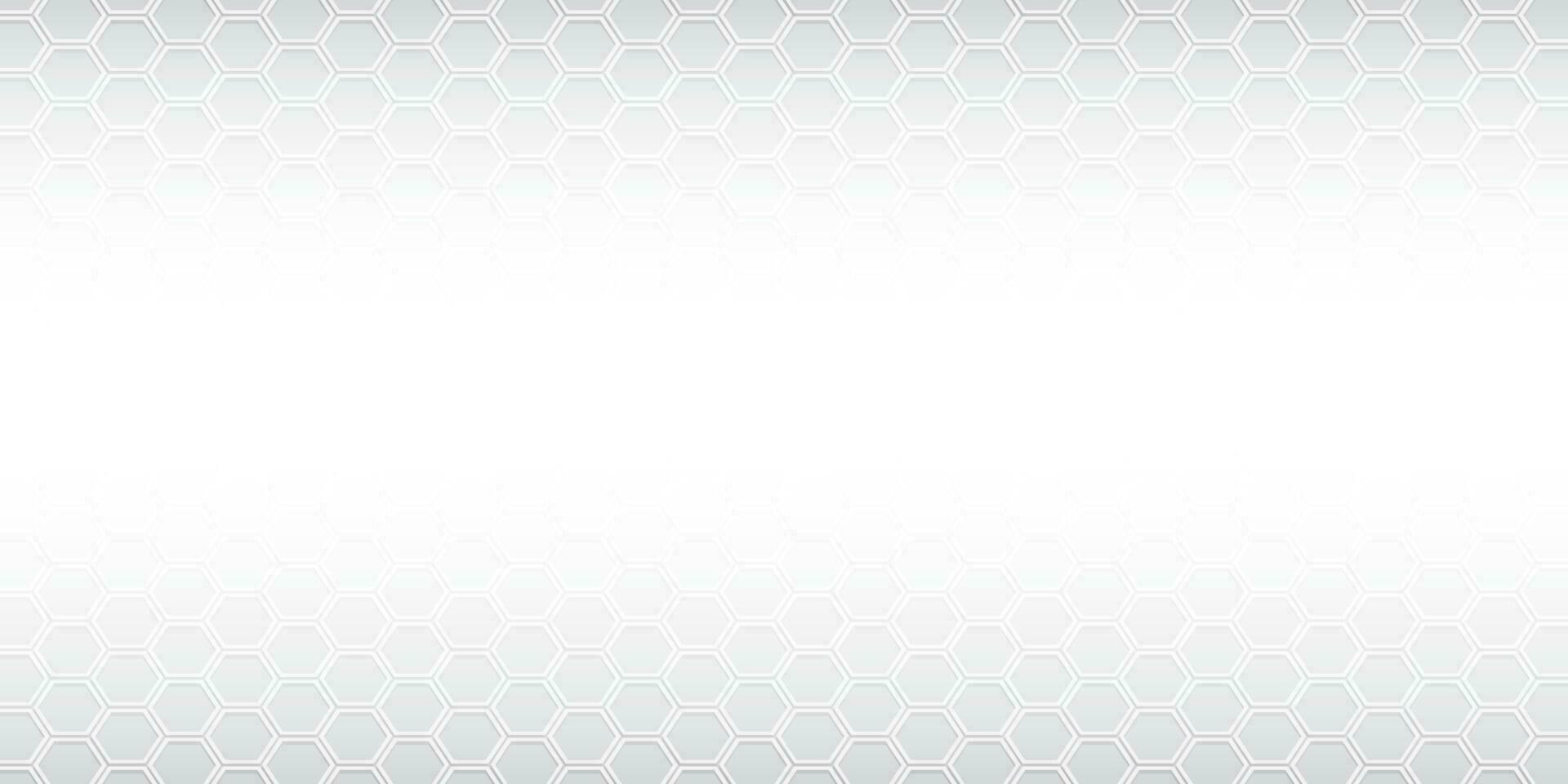 Abstract  white and gray color, modern design background with geometric hexagonal shape, hive pattern. Vector illustration.
