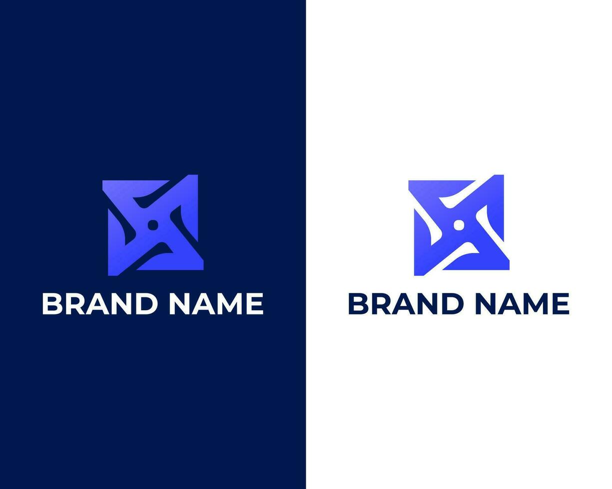 Creative Abstract Modern Letter NZ App logo design template vector