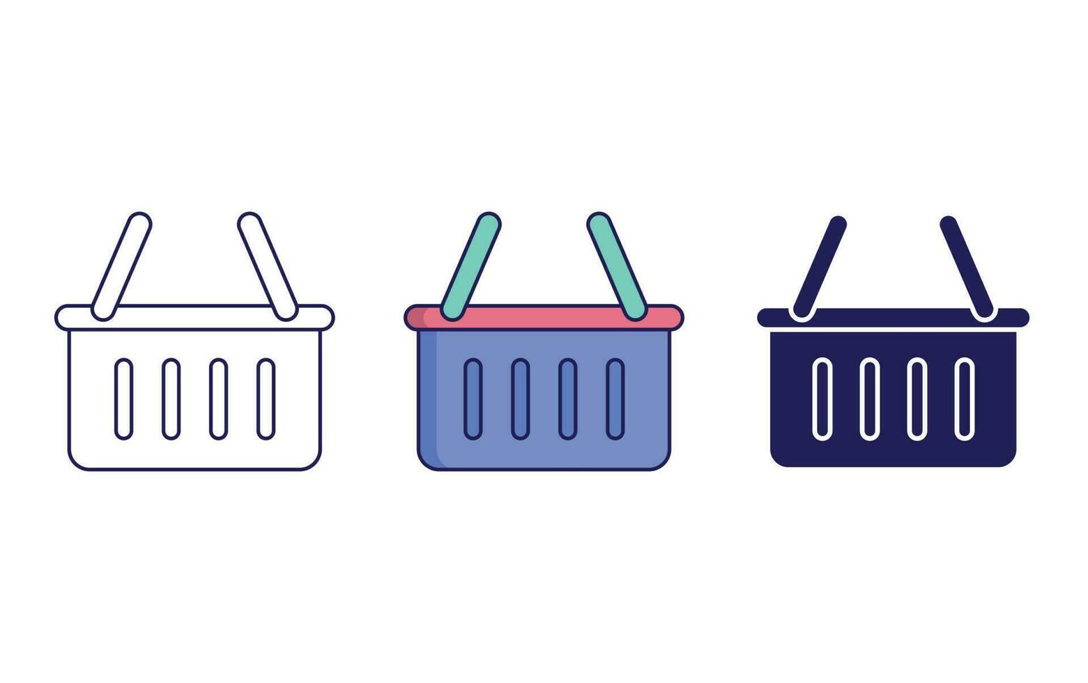 Shopping Basket vector icon