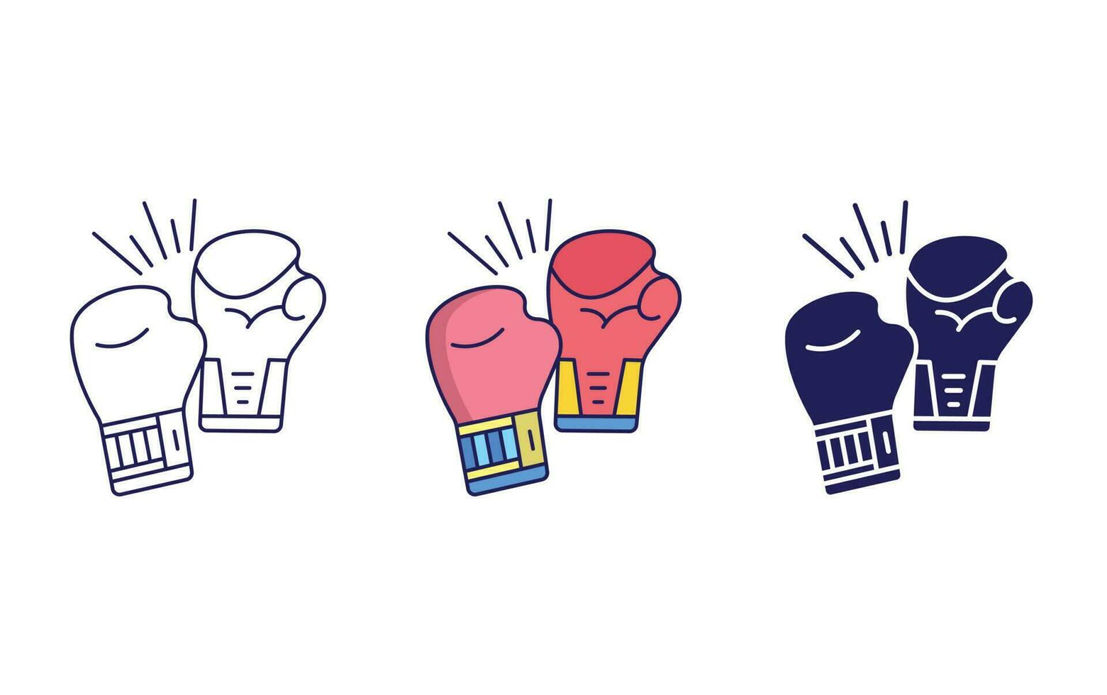 Boxing  vector icon