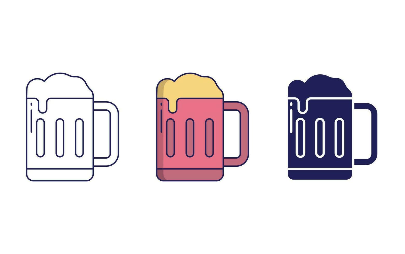 Beer vector icon