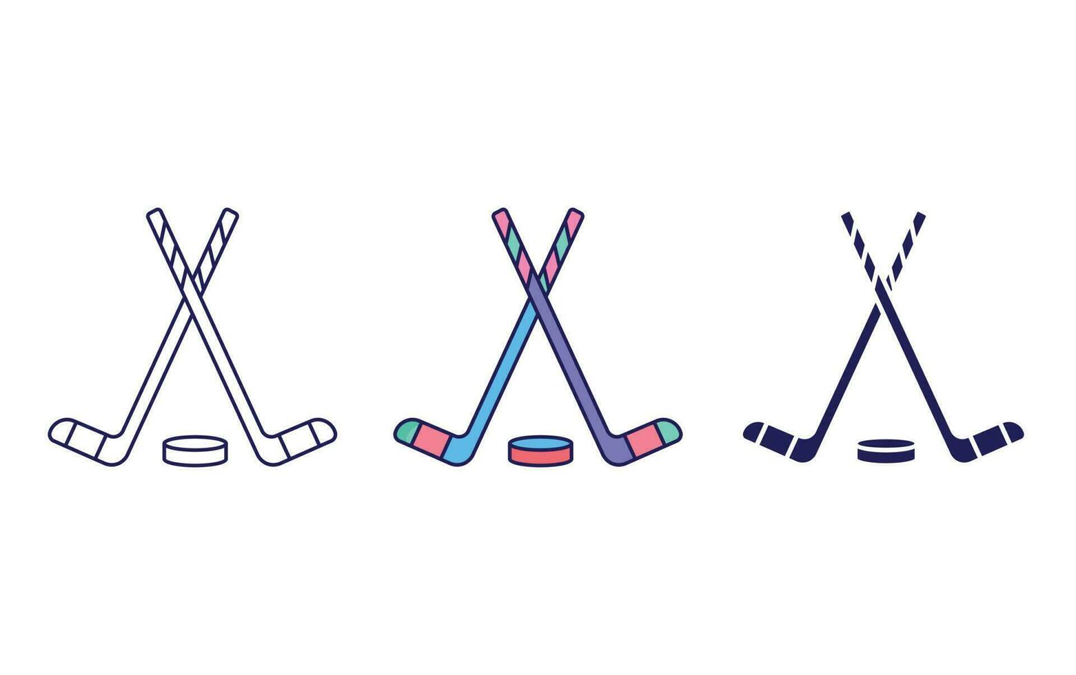 Ice Hokey vector icon