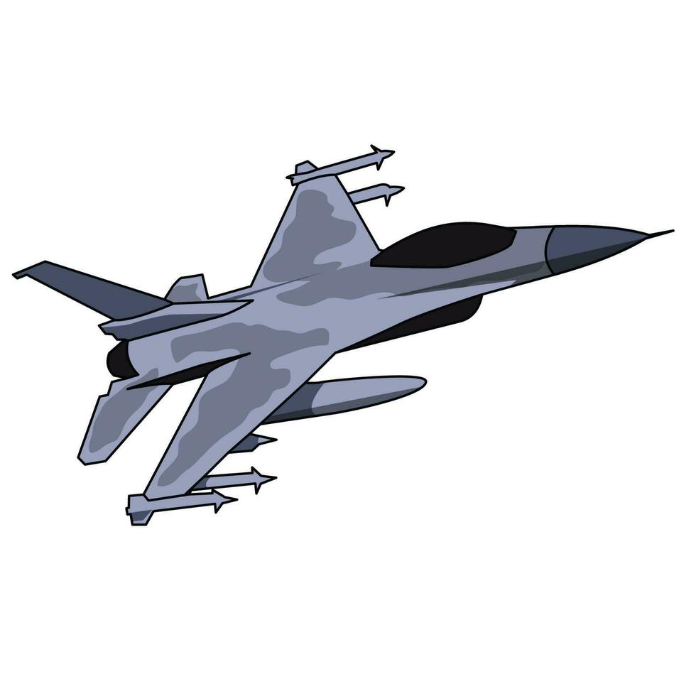 jet fighter aviation vector design