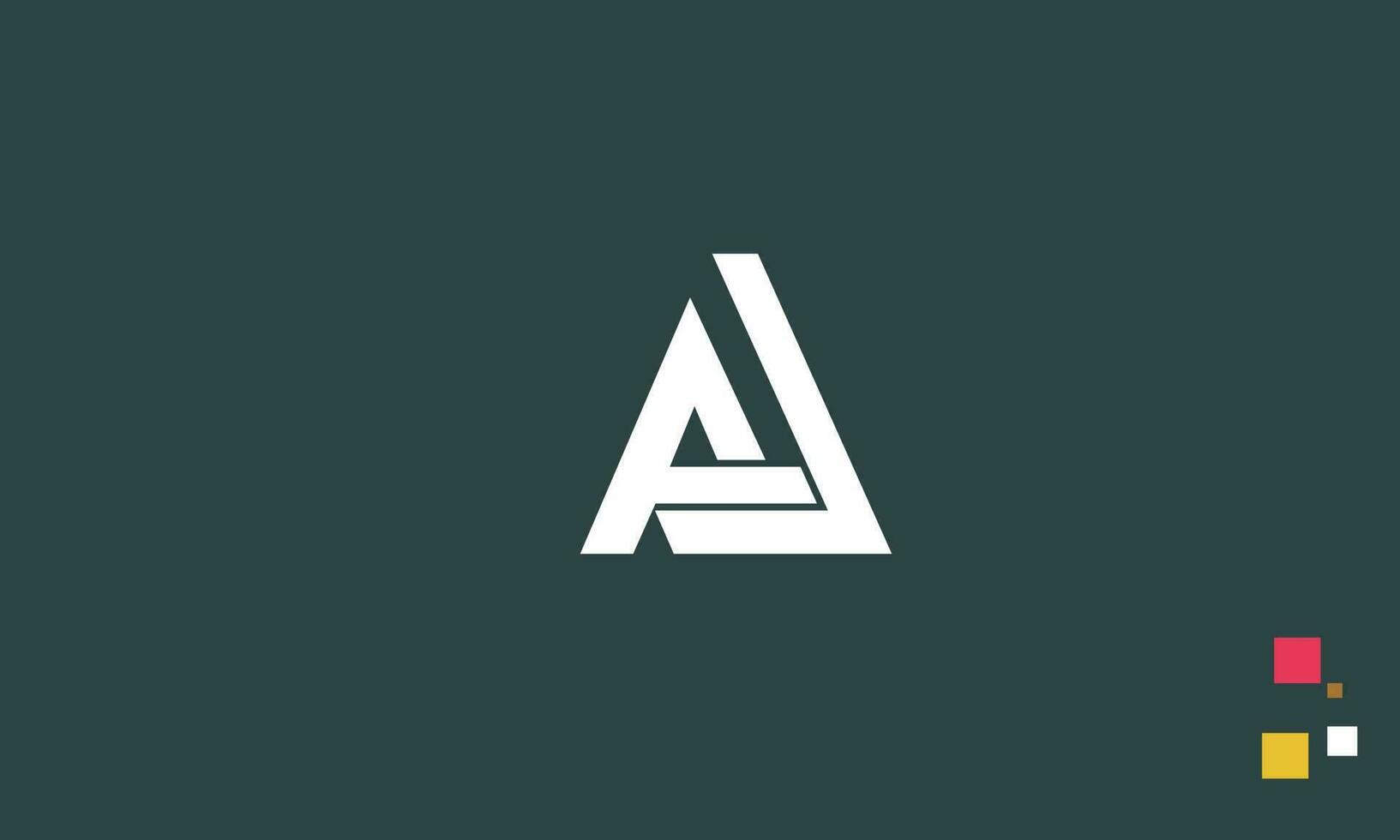 Alphabet letters Initials Monogram logo AL, LA, A and L vector