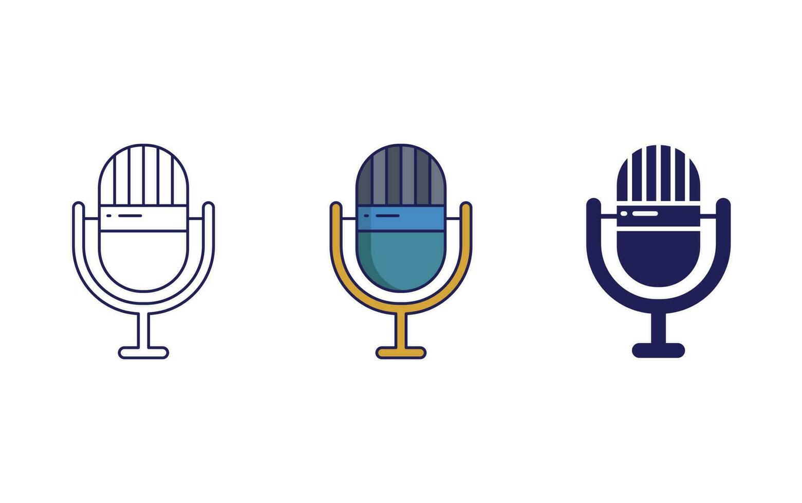 Microphone vector icon