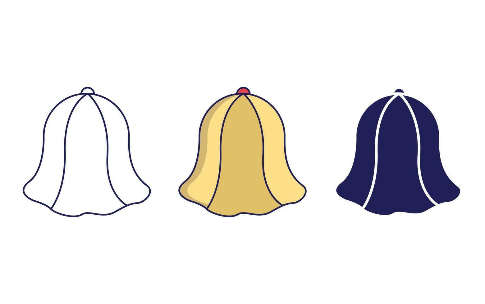 Sauna hat vector icon