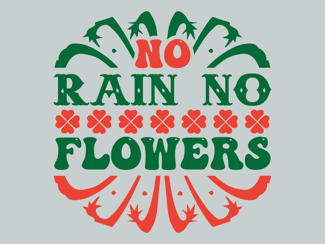 Flowers T Shirt Design File vector