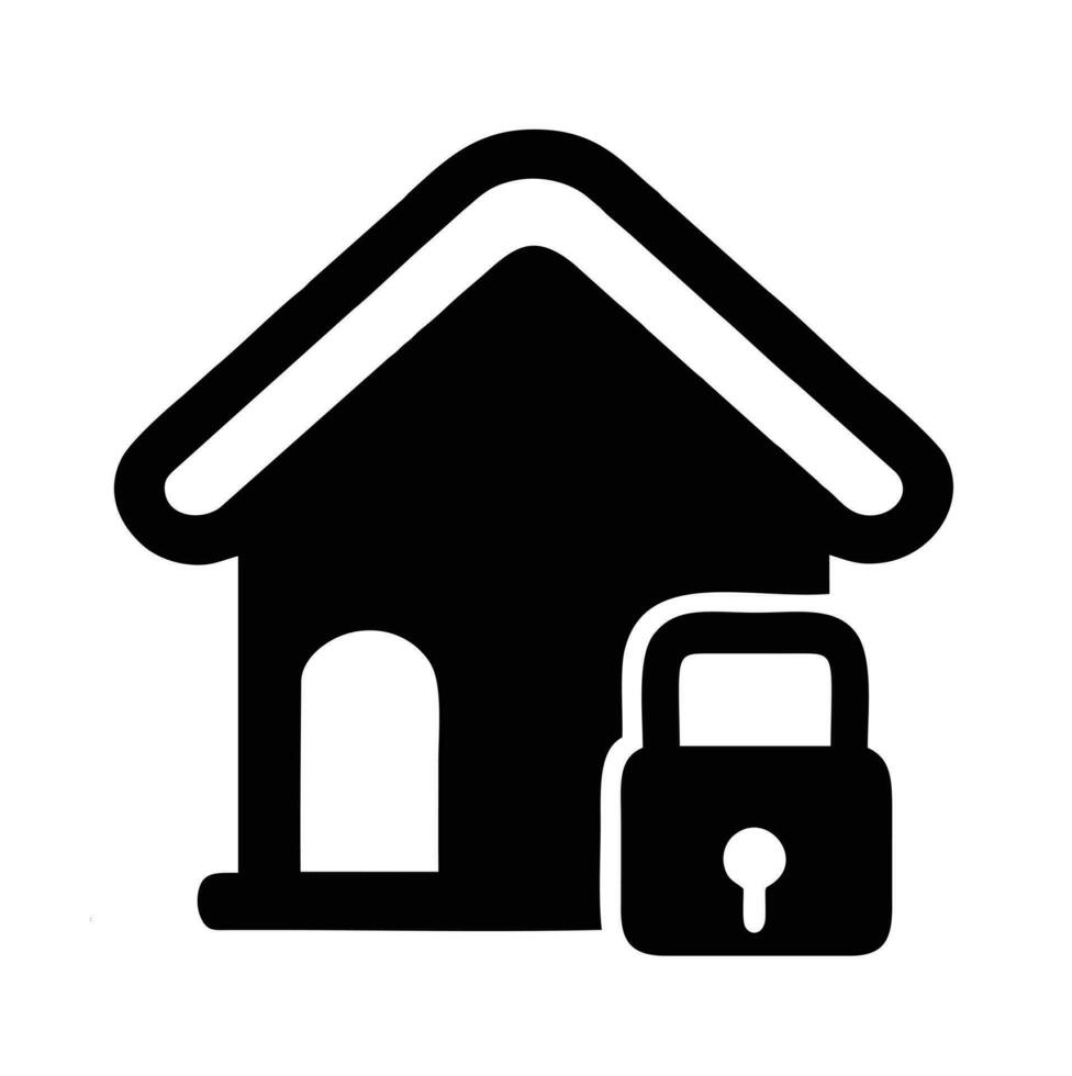 Lock security icon symbol vector image. Illustration of the key secure access system vector design. EPS 10