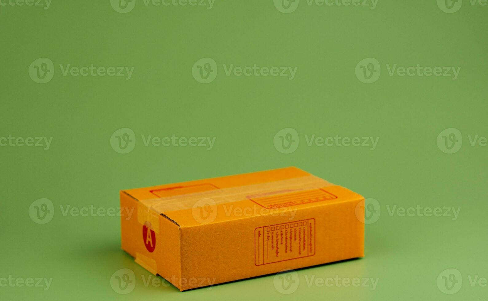 delivery box brown box mail box storage box photo