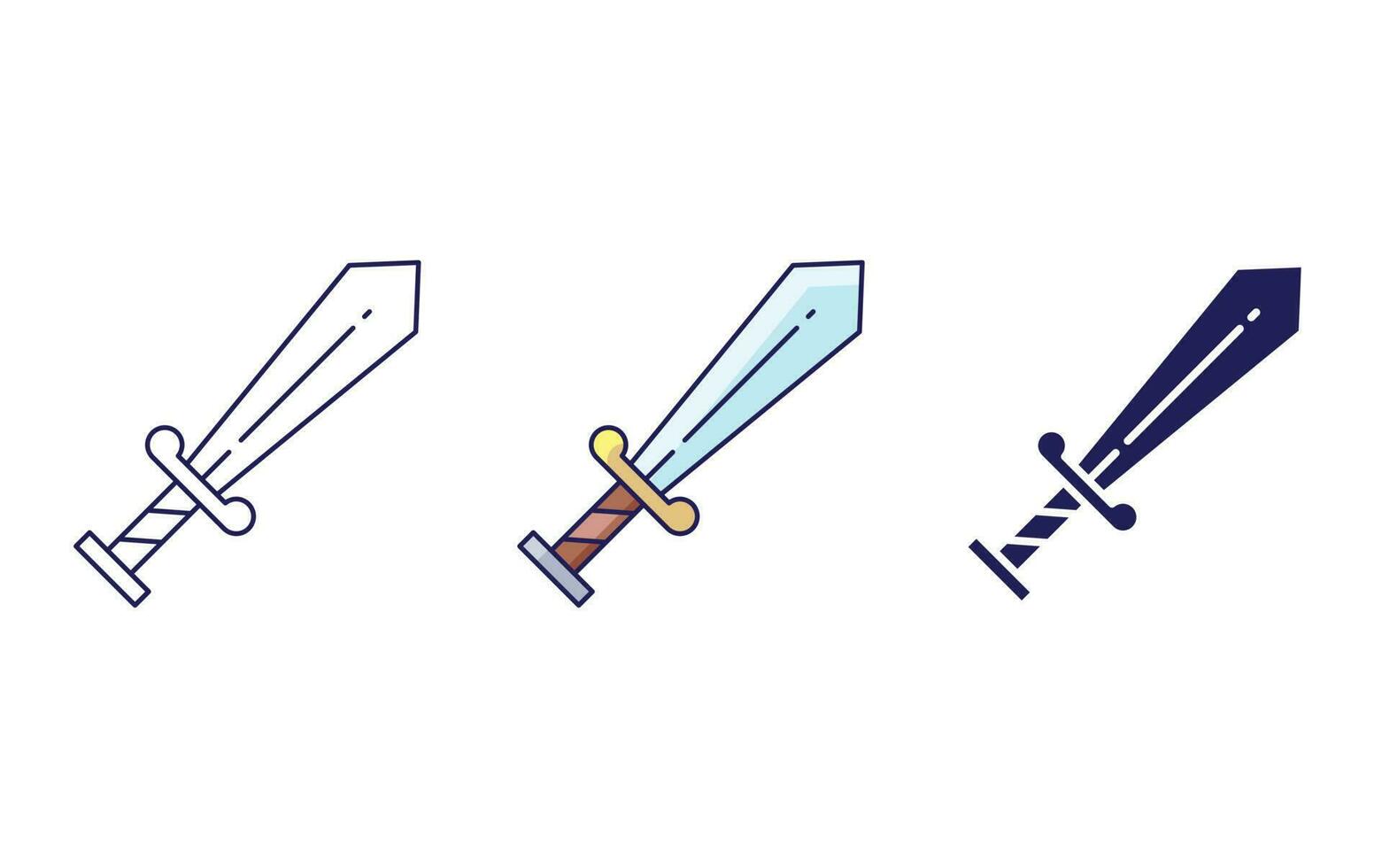 Sword vector icon