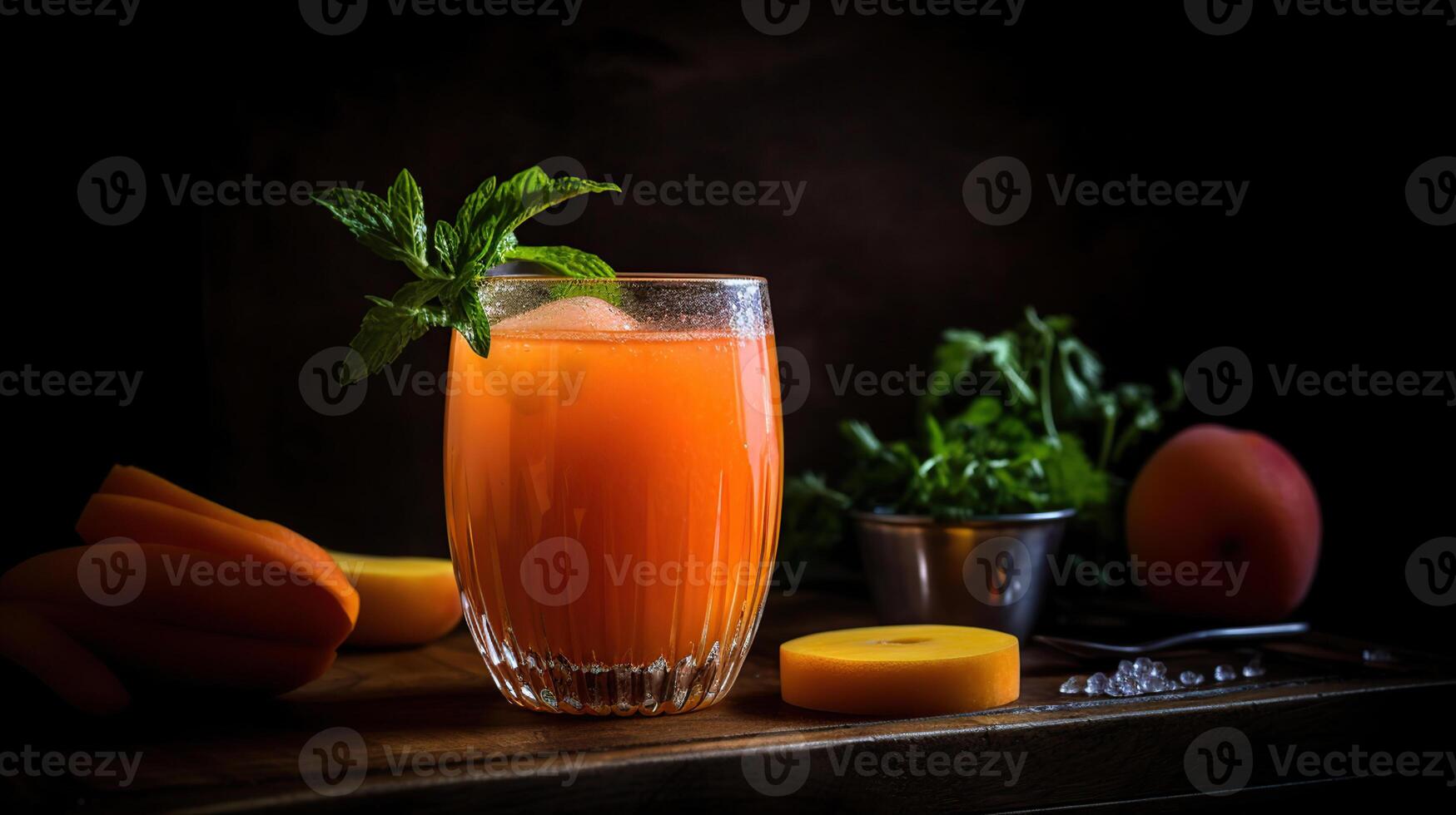 Peach Carrot Lemonade is the perfect end of summer drink. photo