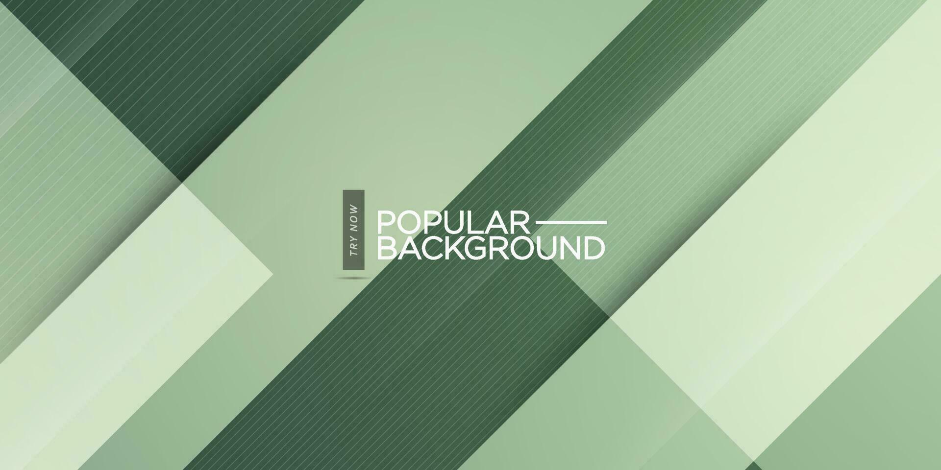 Bright papercut abstract background with gradient green square pattern combination soft color on background. Eps10 vector