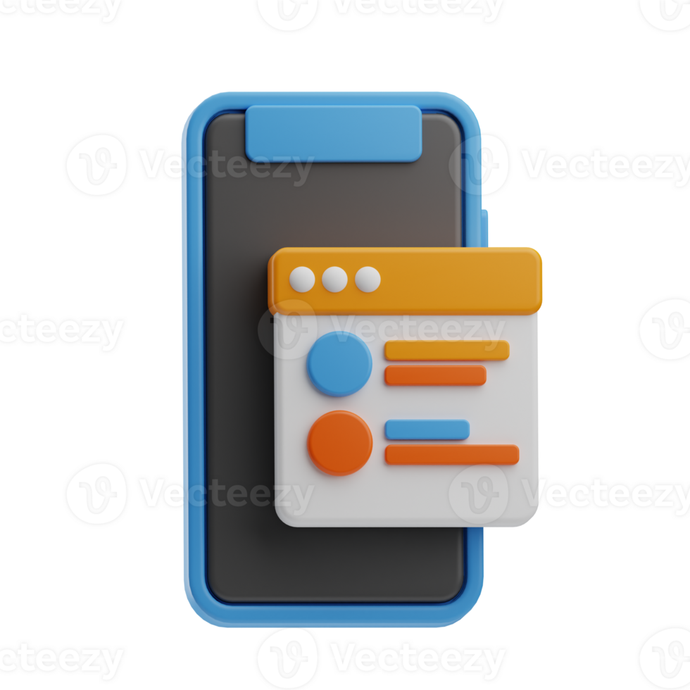 social media comments 3d illustration png