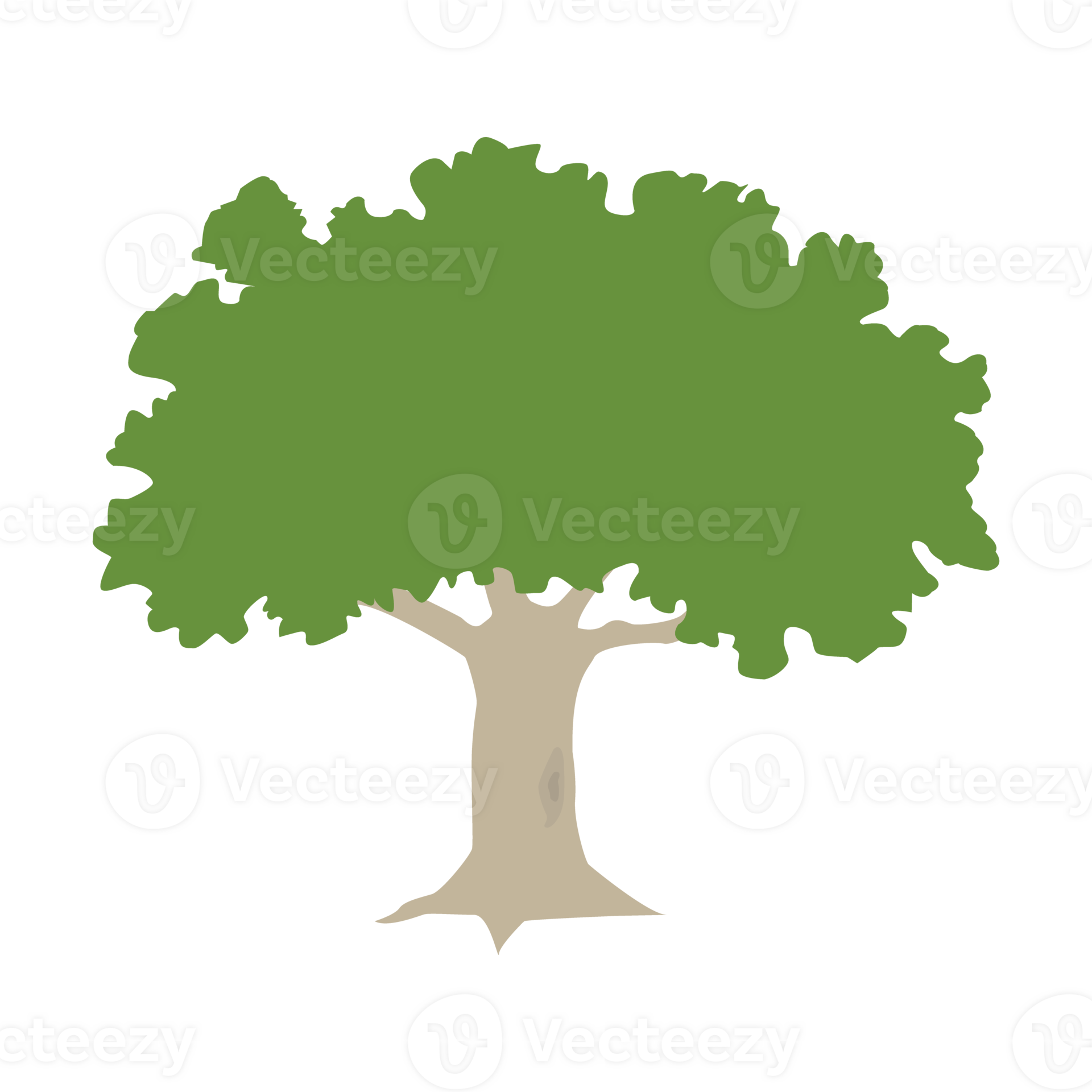 Illustration of trees,easy drawing. 23220581 PNG