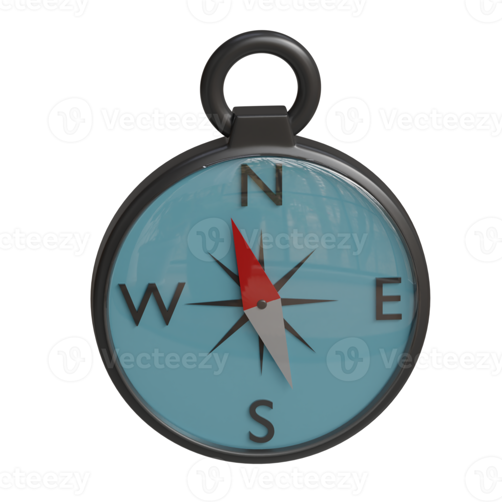 3d rendered compass perfect for design project png
