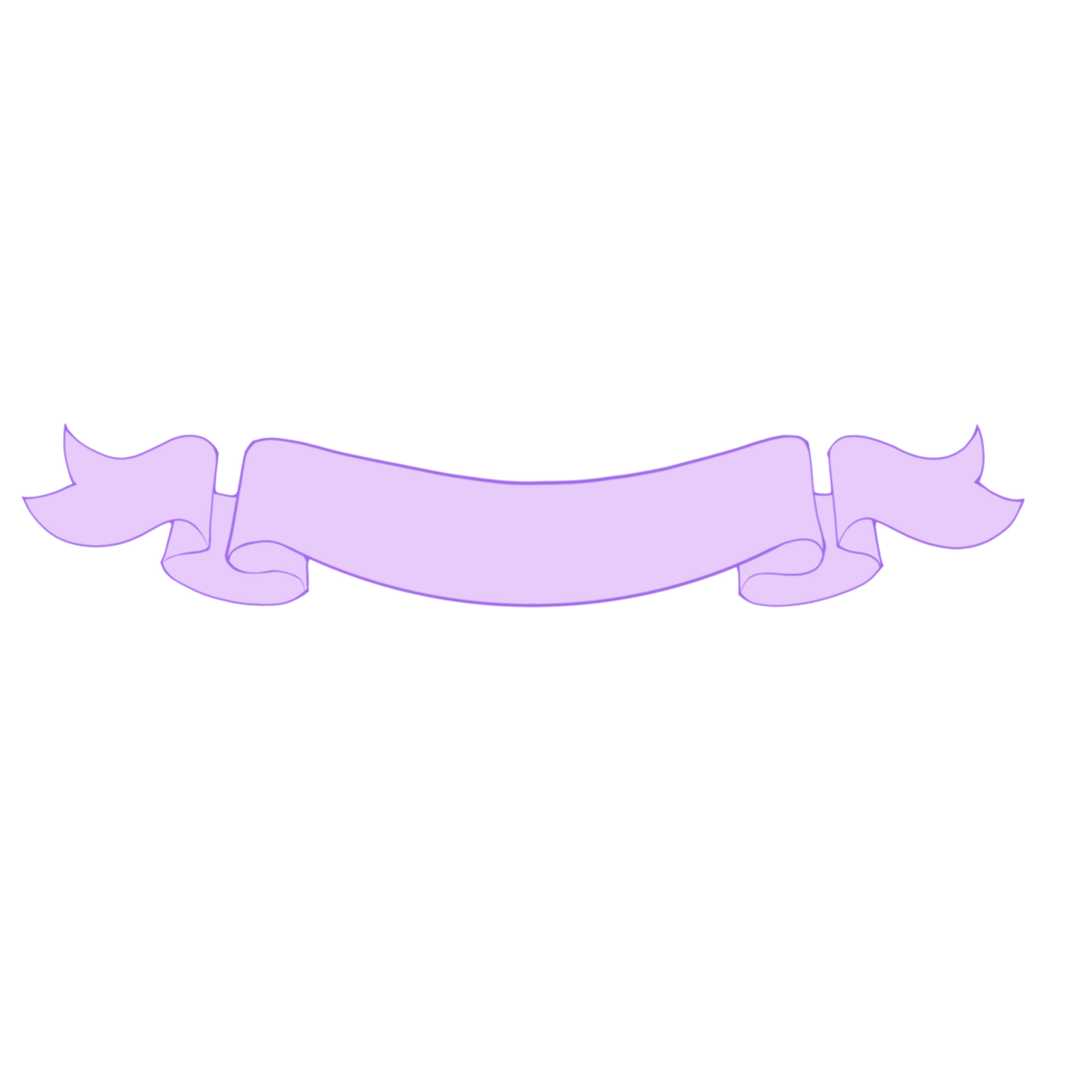 Purple Pastel Ribbon 23220969 PNG
