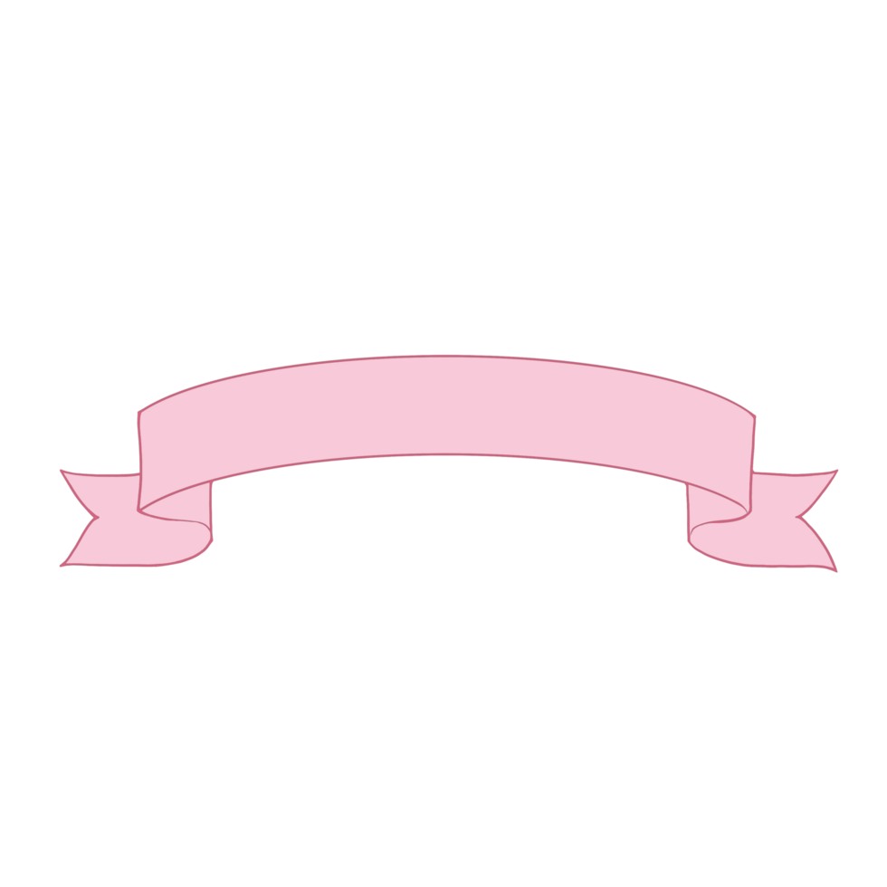 Pink Pastel Ribbon 23220979 PNG