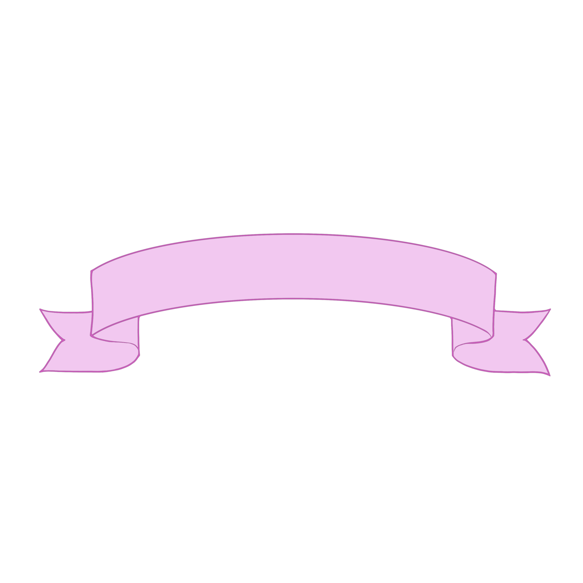 Pink Pastel Ribbon 23220990 PNG