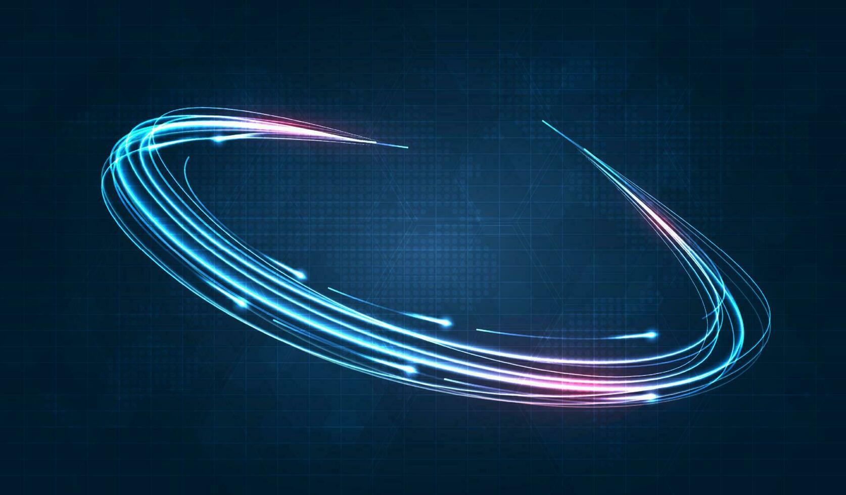 Blue light streak, fiber optic, speed line, futuristic background for 5g or 6g technology wireless data transmission, high-speed internet in abstract. internet network concept. vector design.