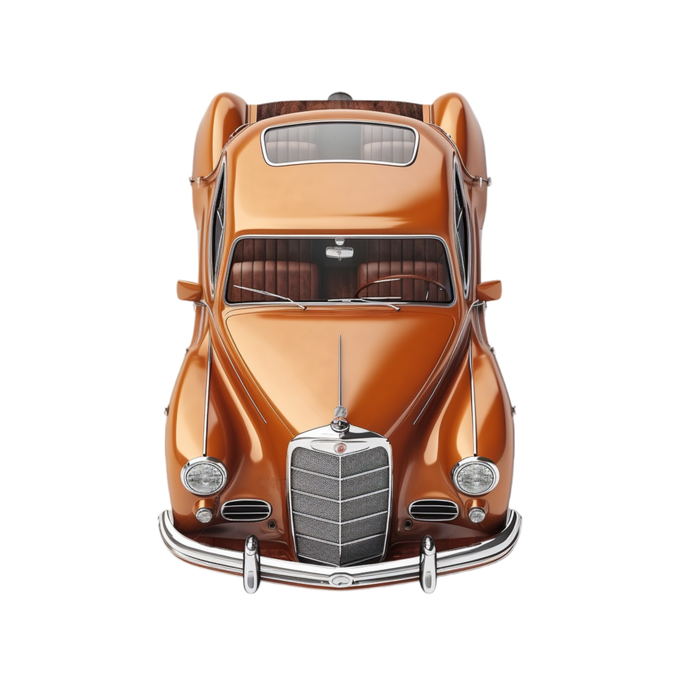 Cartoon Vintage Car Vehicle png