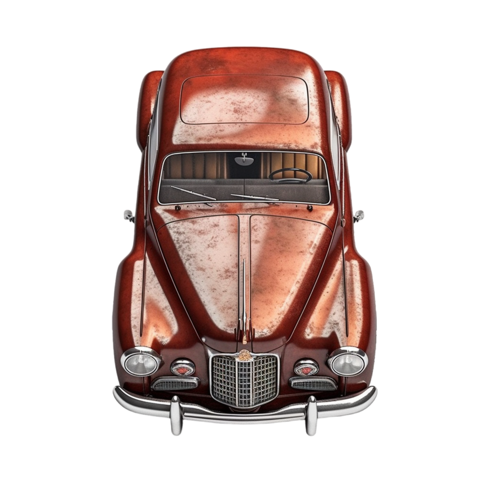 Cartoon Vintage Car Vehicle png