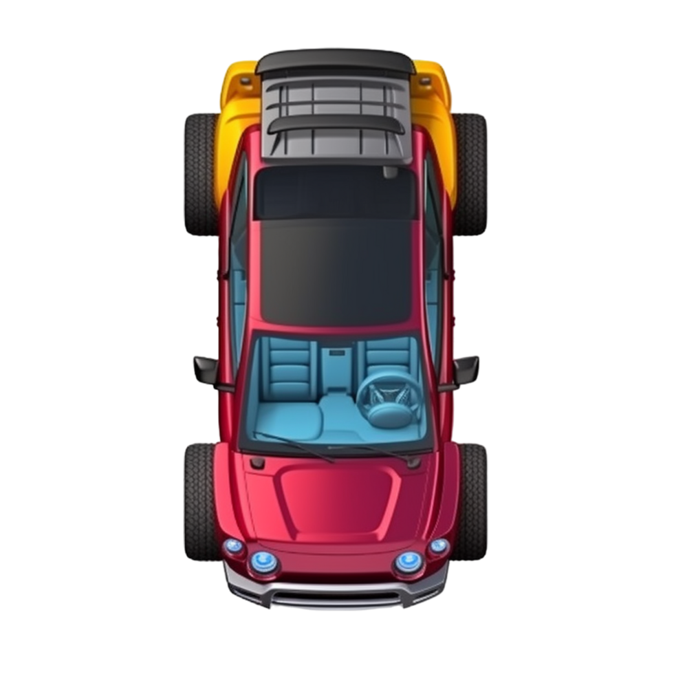 Cartoon Suv car png