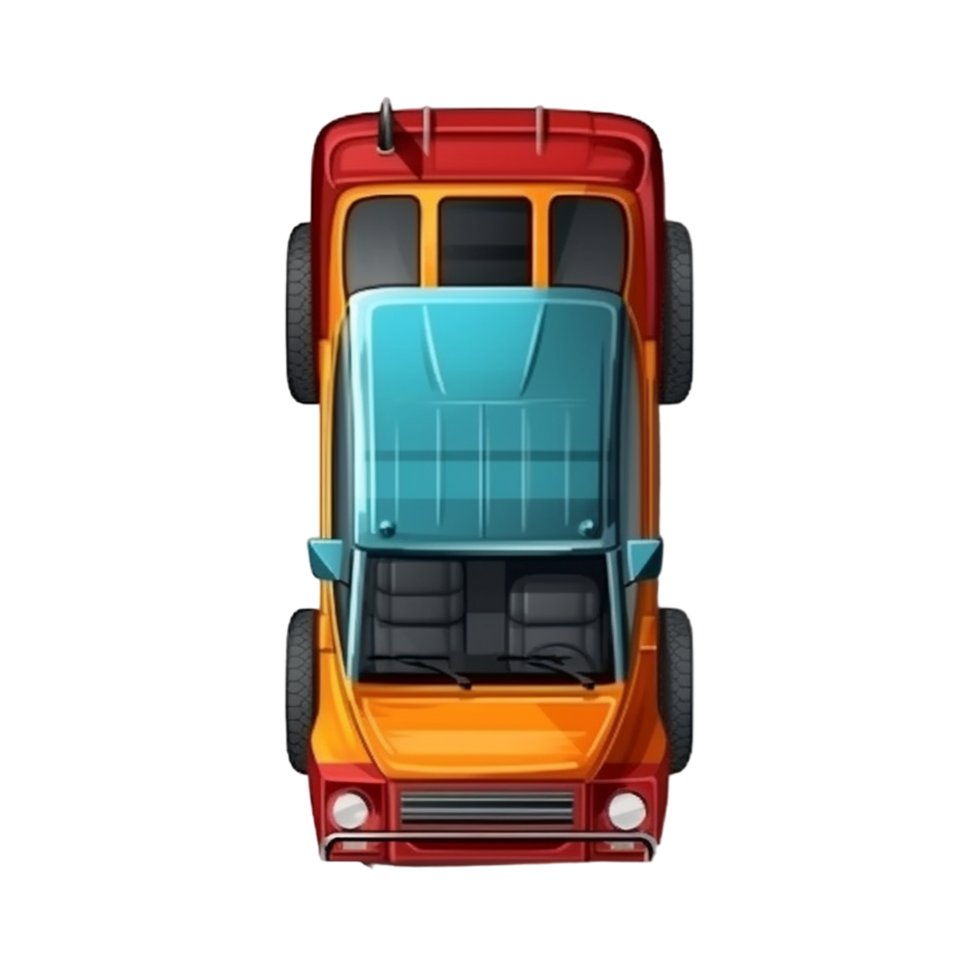 Cartoon Suv car png