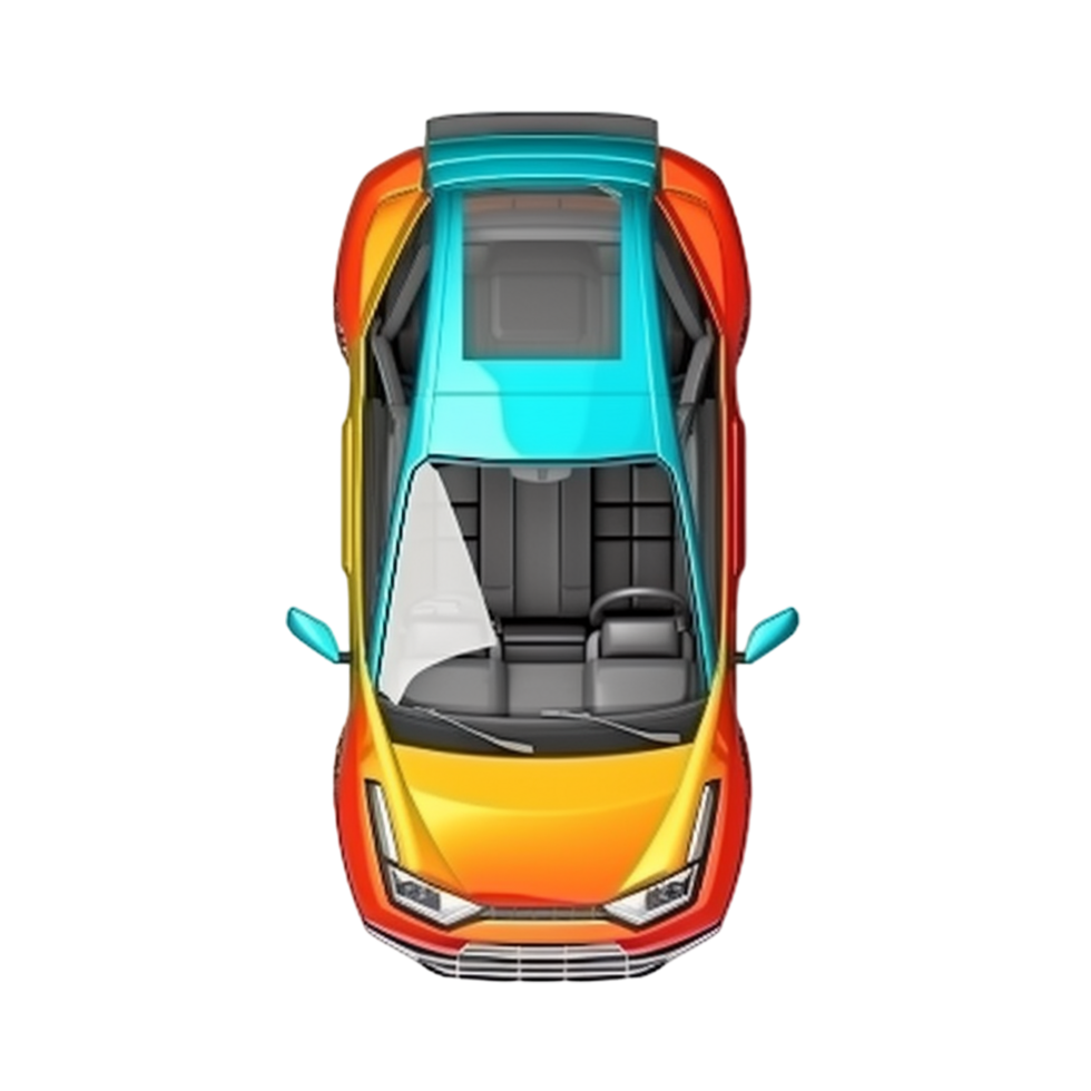 Cartoon Car Crossover png