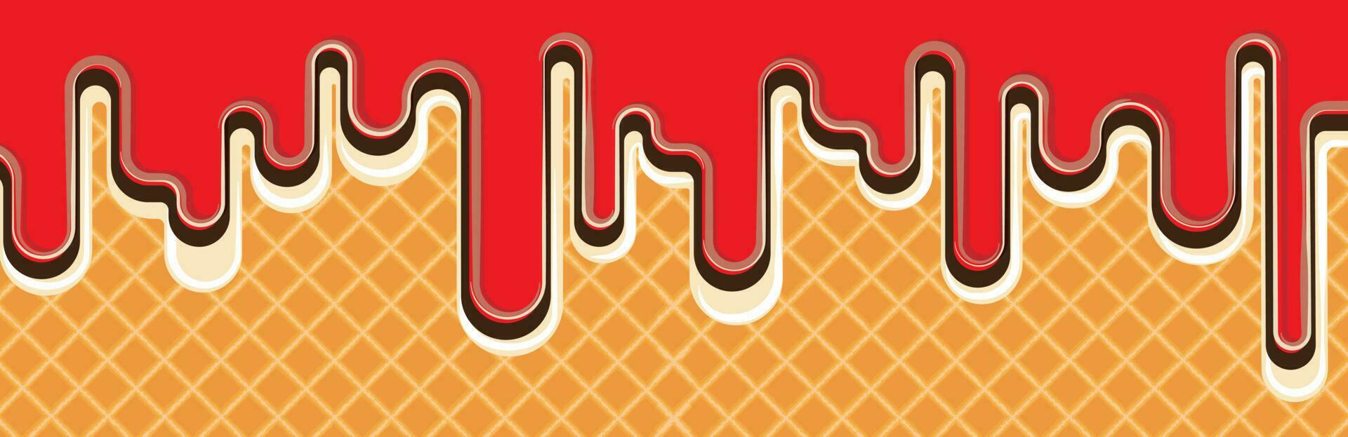 waffle vector background vector illustration 23221533 Vector Art at