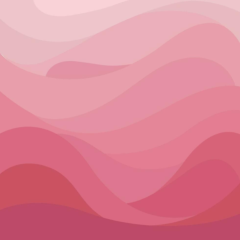 Pink Wave Gradient Background vector