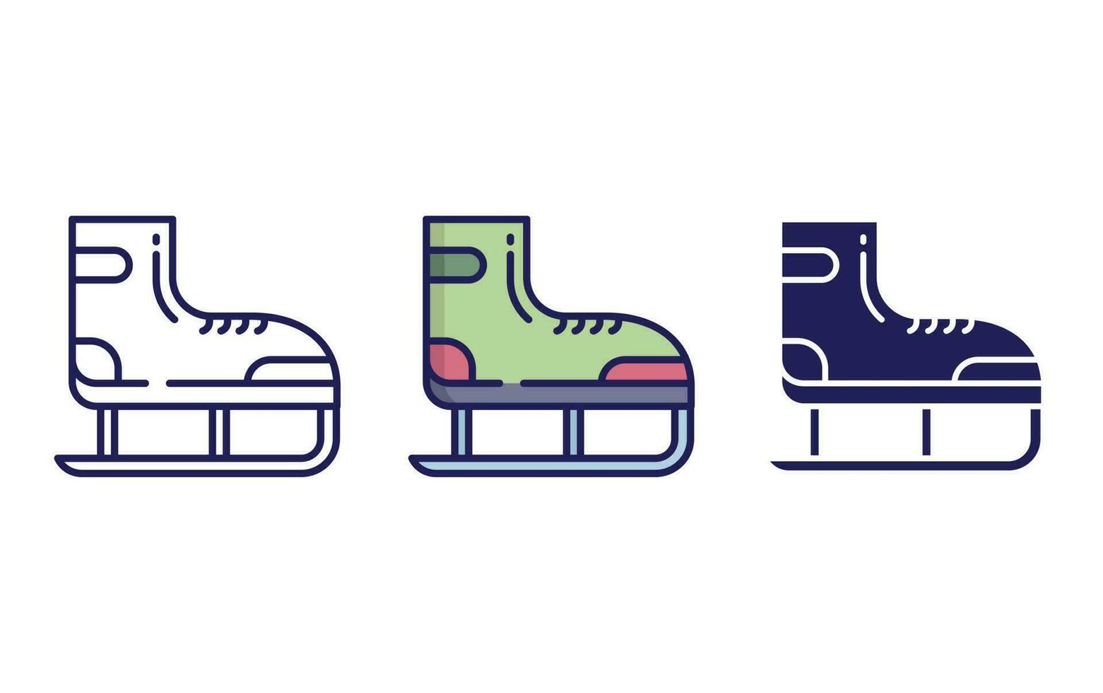 Skate vector icon