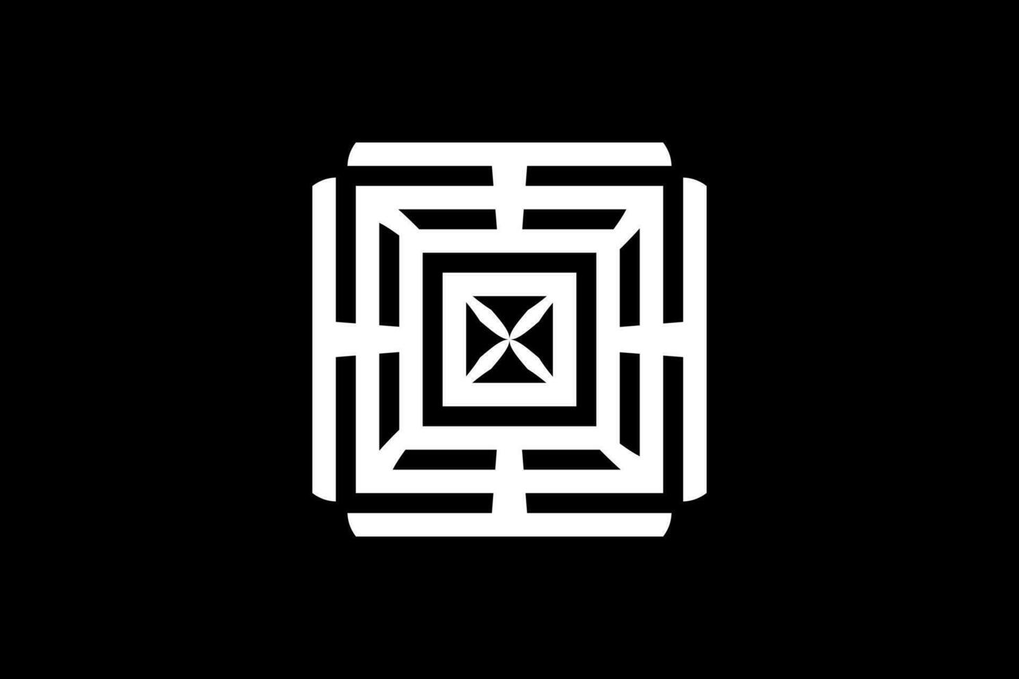 Maze vector icon on white background. vector minimal thin line symbol or design element . Labyrinth vector icon