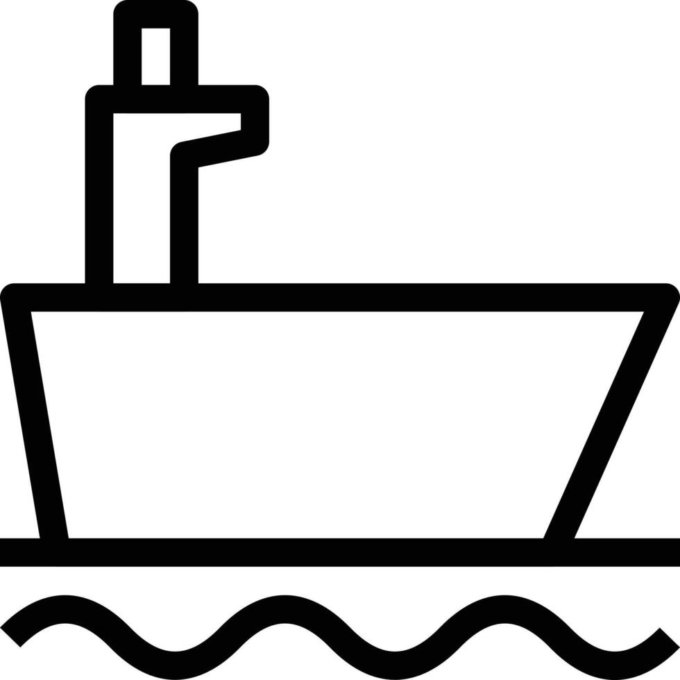 ilustración de vector de barco en un fondo. símbolos de calidad premium. iconos vectoriales para concepto y diseño gráfico.