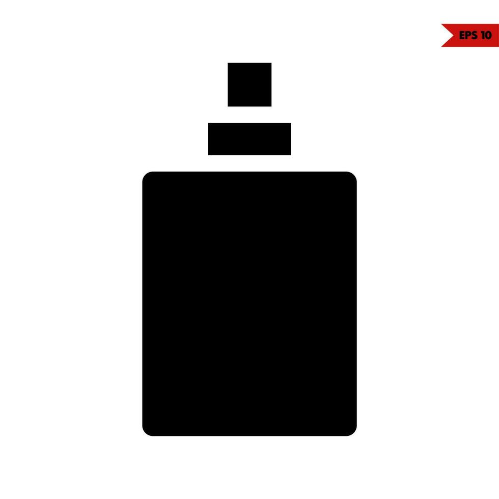 bottle spray glyph icon vector