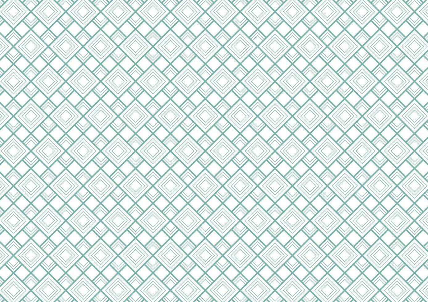 Modern style green square line minimal pattern graphics presentation background vector