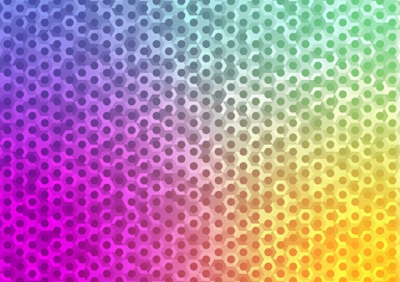 Futuristic presentation colorful dot pattern geometric light background vector