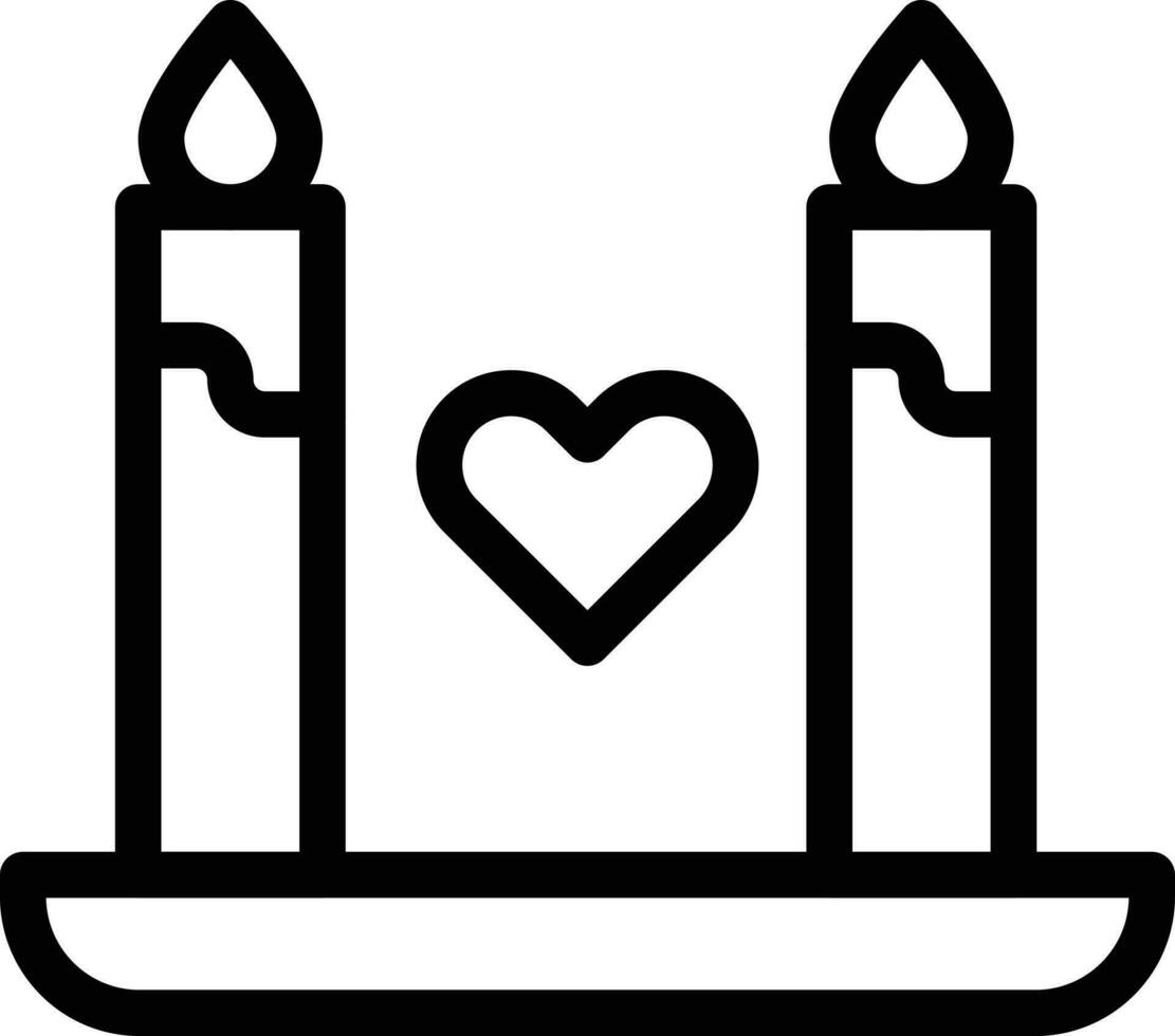 candle vector icon