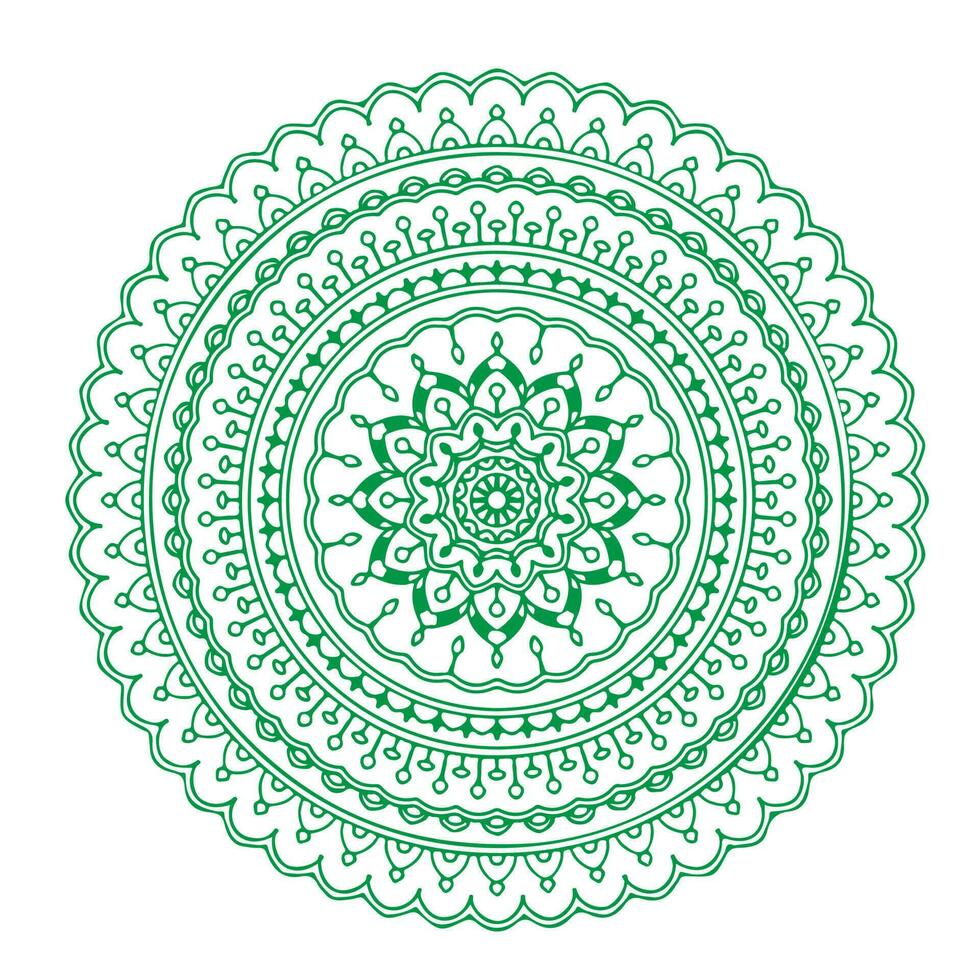 Mandala art design vector