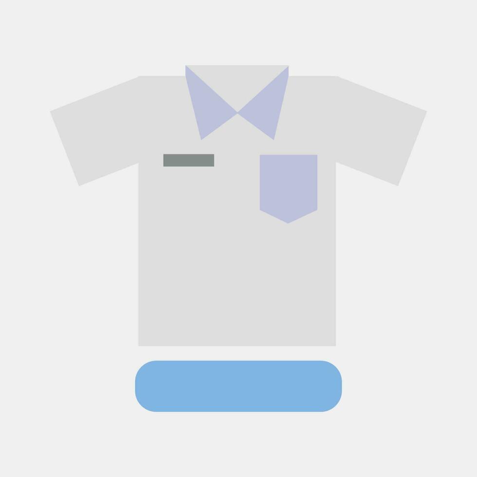 Icon uniform. School and education elements. Icons in flat style. Good for prints, posters, logo, advertisement, infographics, etc. vector
